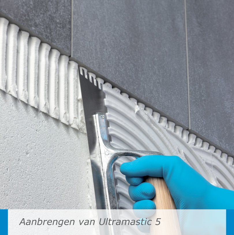 Aanbrengen van Ultramastic 5