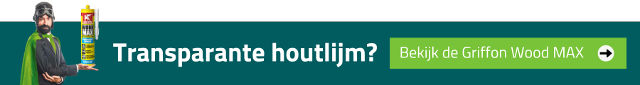Bekijk de Griffon Wood Max, de transparante houtlijm op polymeerbasis!