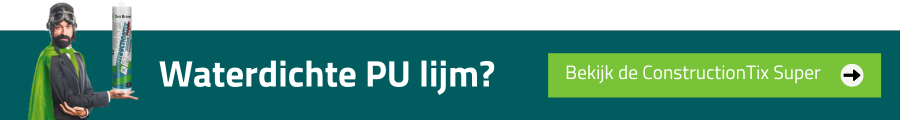Bekijk de Constructiontix Super, een waterbestendige pu lijm
